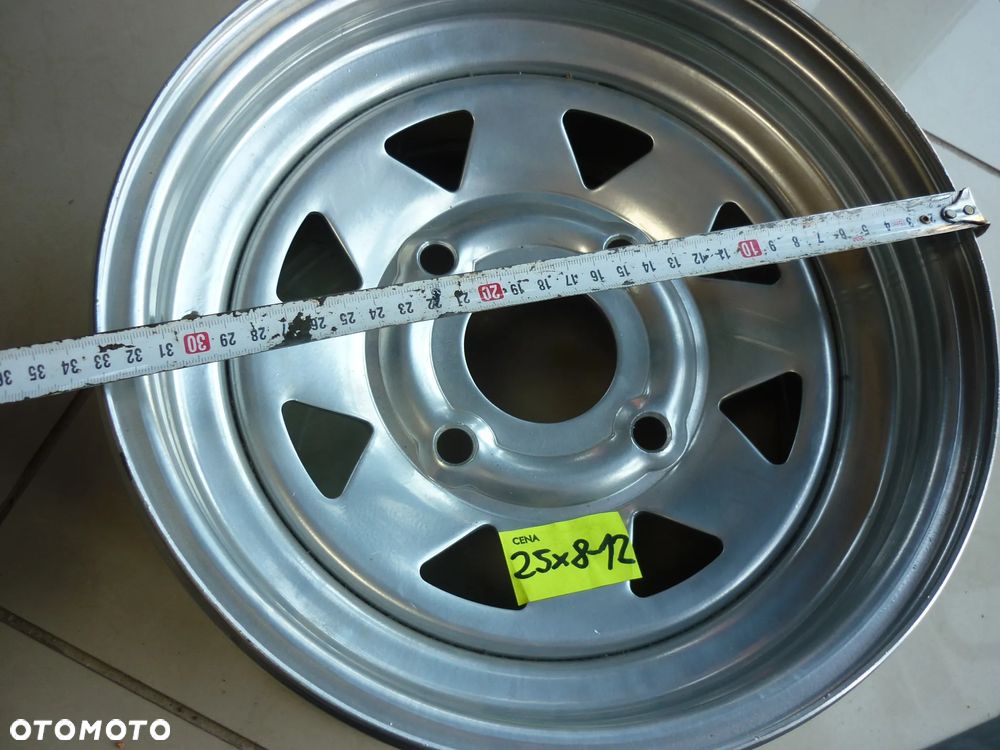 Felga ATV stalowa 25x8x12 - 5