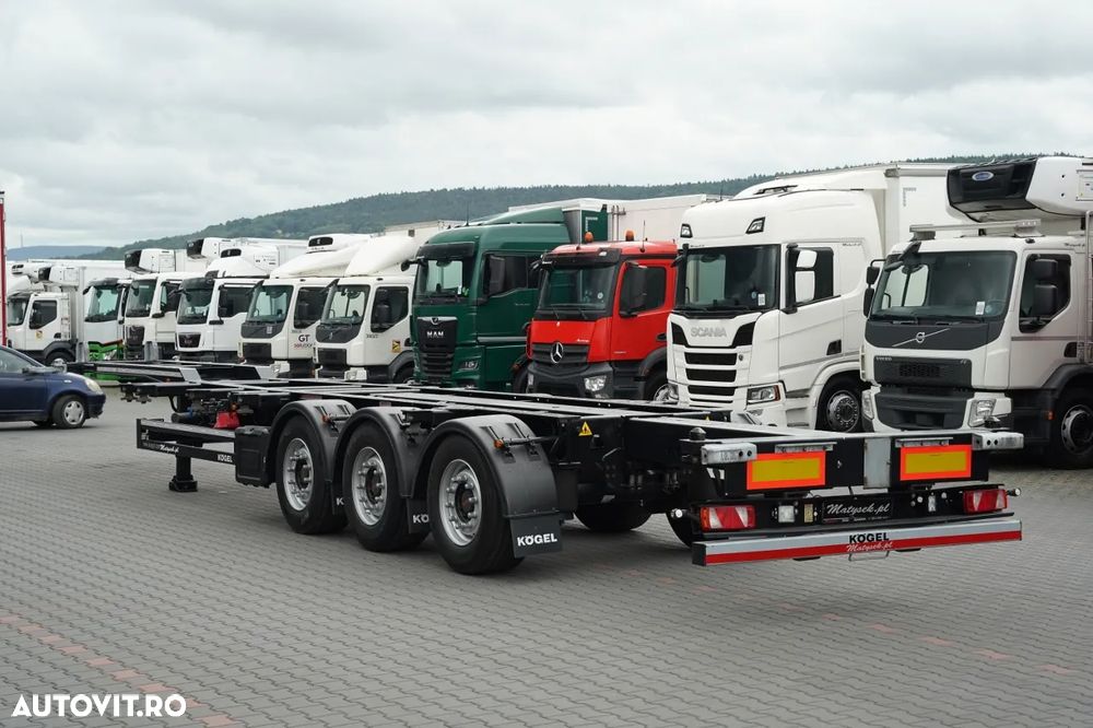 Kögel SEMIREMORCĂ CONTAINER / UNIVERSAL / SPATE EXTENSIBIL / PENTRU TOATE CONTAINERELE - 5
