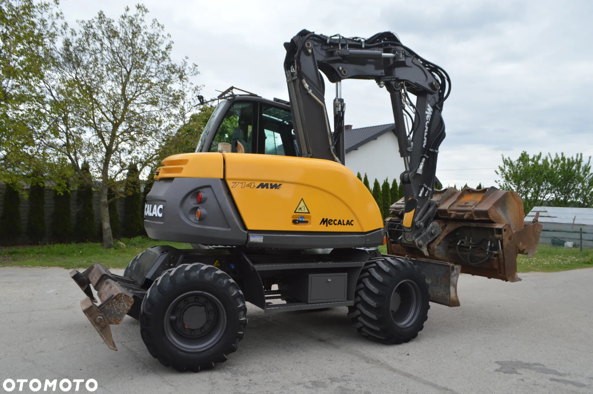 Mecalac MECALAC 714MWE *2012* Komplet łyżek, IDEALNY!!! - 7