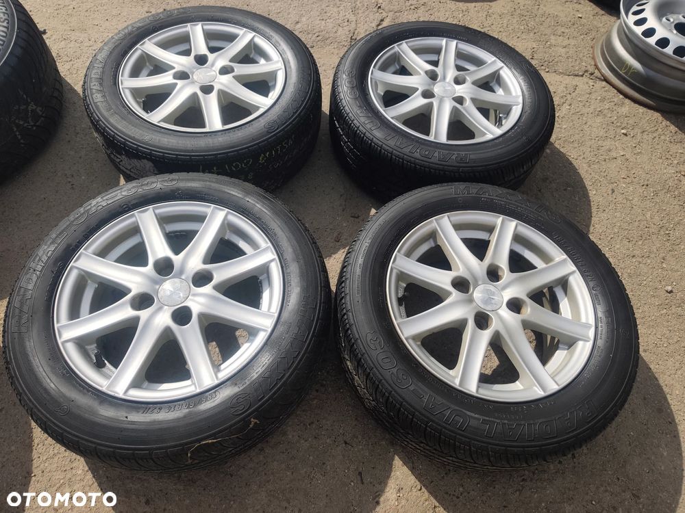 4x100 Felgi Aluminiowe Alufelgi 14 Koła letnie lato Mitsubishi Colt Carisma Lancer Mirage Rover 200 25 400 45 Subaru Justy Toyota Yaris Corolla Suzuki Swift Baleno Liana Ignis Kia Rio Picanto Daihatsu Sirion Charade Hyundai Accent i10 i20 Getz Honda Civic City Jazz Fit PRELUDE Mazda 121 323 Demio Legnica ALU-RAD 165/70 6,5-7mm - 2