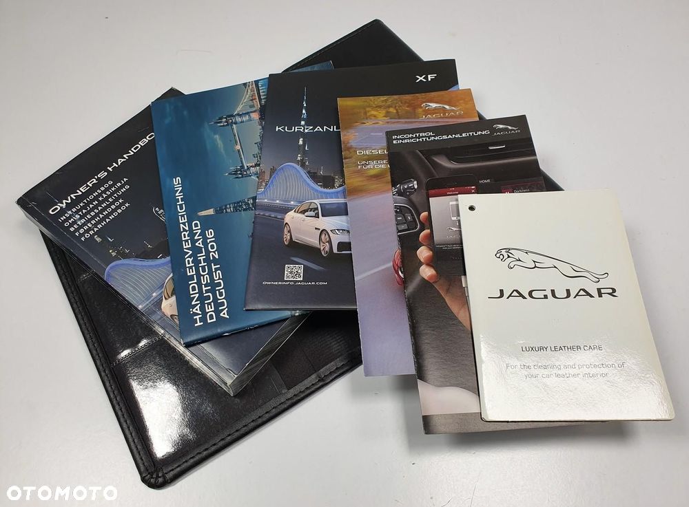 INSTRUKCJA OBSŁUGI + ETUI JAGUAR XF X260 - 1