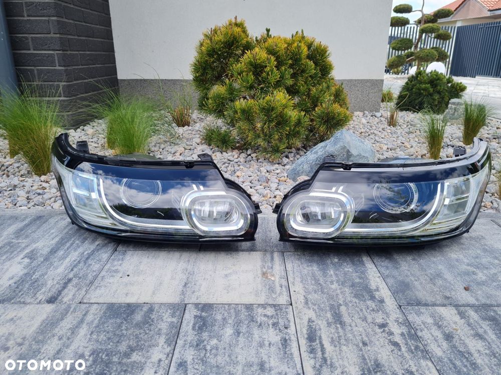RANGE ROVER SPORT L494 Kompletne Lampy przód Bi-Xenon Dynamic Led HK62-13W030-HA DK62-13W029-HG Skrętne AFS - 1