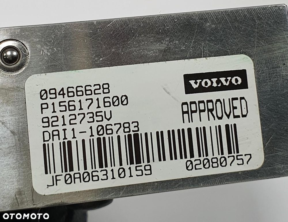 ROZDZIELACZ HYDRAULIKI DACHU VOLVO C70 II 09466628 - 4