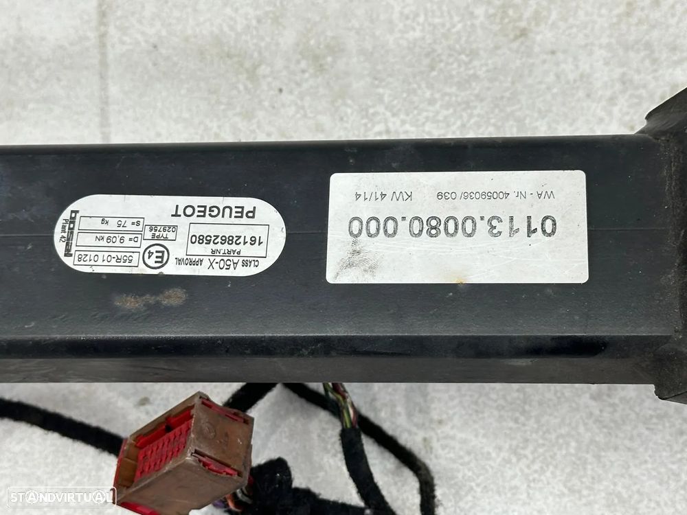 Estrutura Gancho Reboque - Peugeot 508 RXH (2014) - 6