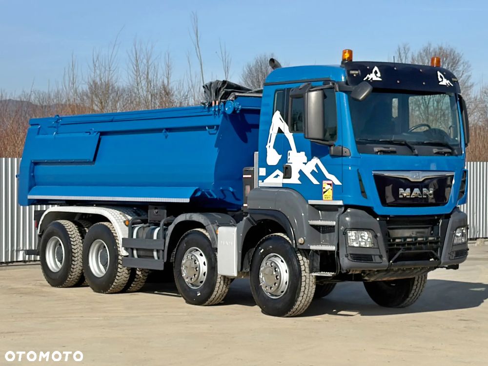 MAN TGS 35.480 * WYWROTKA * 8x4 * STAN BDB - 1