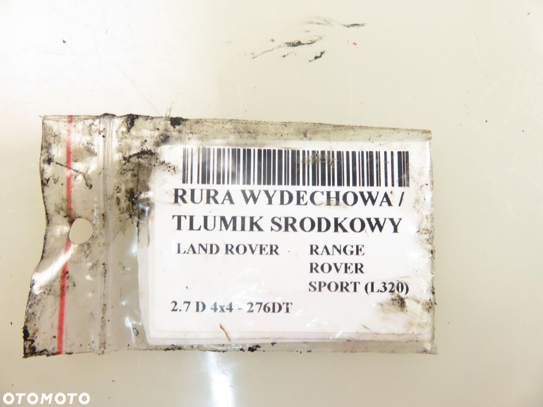 RURA WYDECHOWA RANGE ROVER SPORT L320 2.7 TDV6 4H2Q6P647BJ - 11