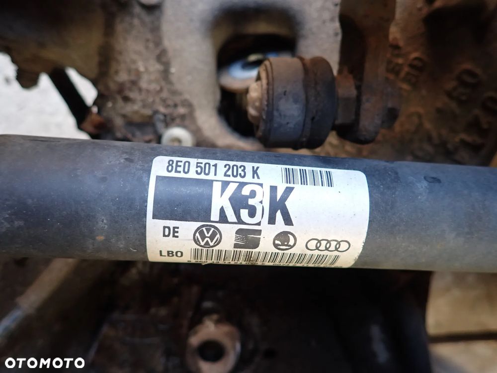 SKRZYNIA BIEGÓW REDUKTOR WAŁ KOPLET AUDI A4 B6 3,0 ASN RADOM - 5
