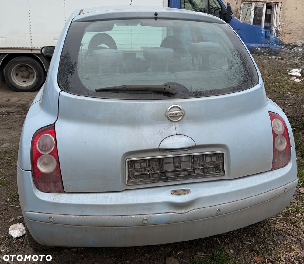 Nissan Micra K12 1.2 Benzyna 80KM na CZĘŚCI | Błękitny Baby Blue | Silnik CR12DE - 2