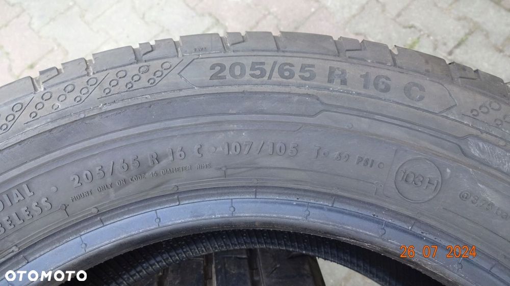 Opony letnie 205/65R16 C Continental ContiVanContact 200 2020r. - 9