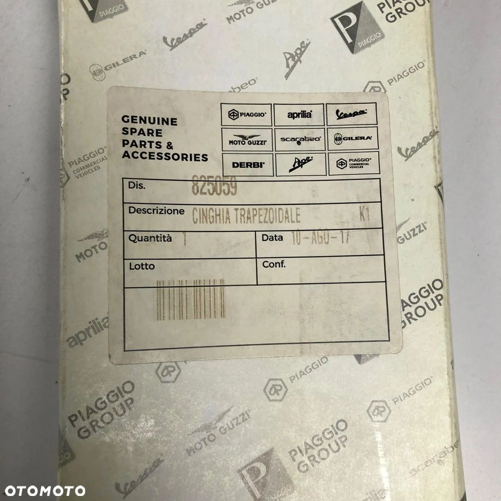 Piaggio 125 4T Pasek Napędowy 825059 - 3