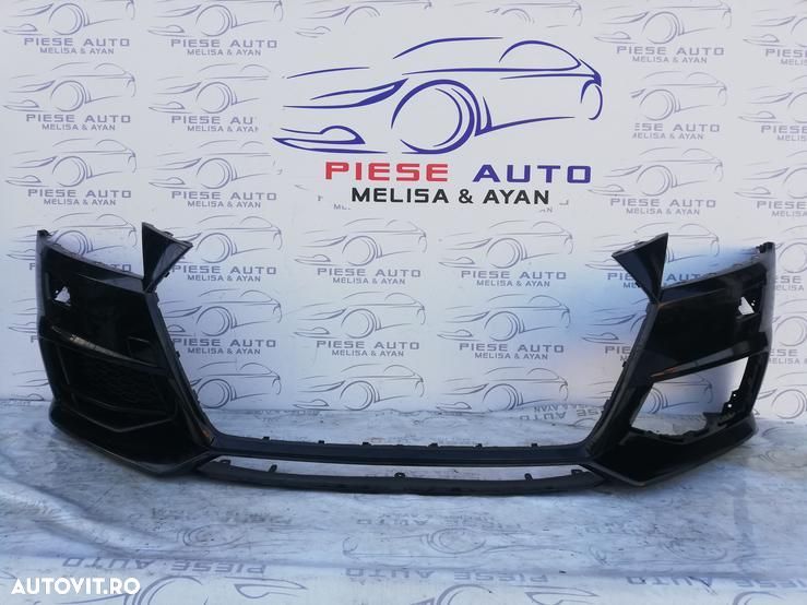 Bara fata Audi TT 8S S-Line an 2014-2015-2016-2017-2018 Gauri pentru 4 senzori si spalatoare farur - 1