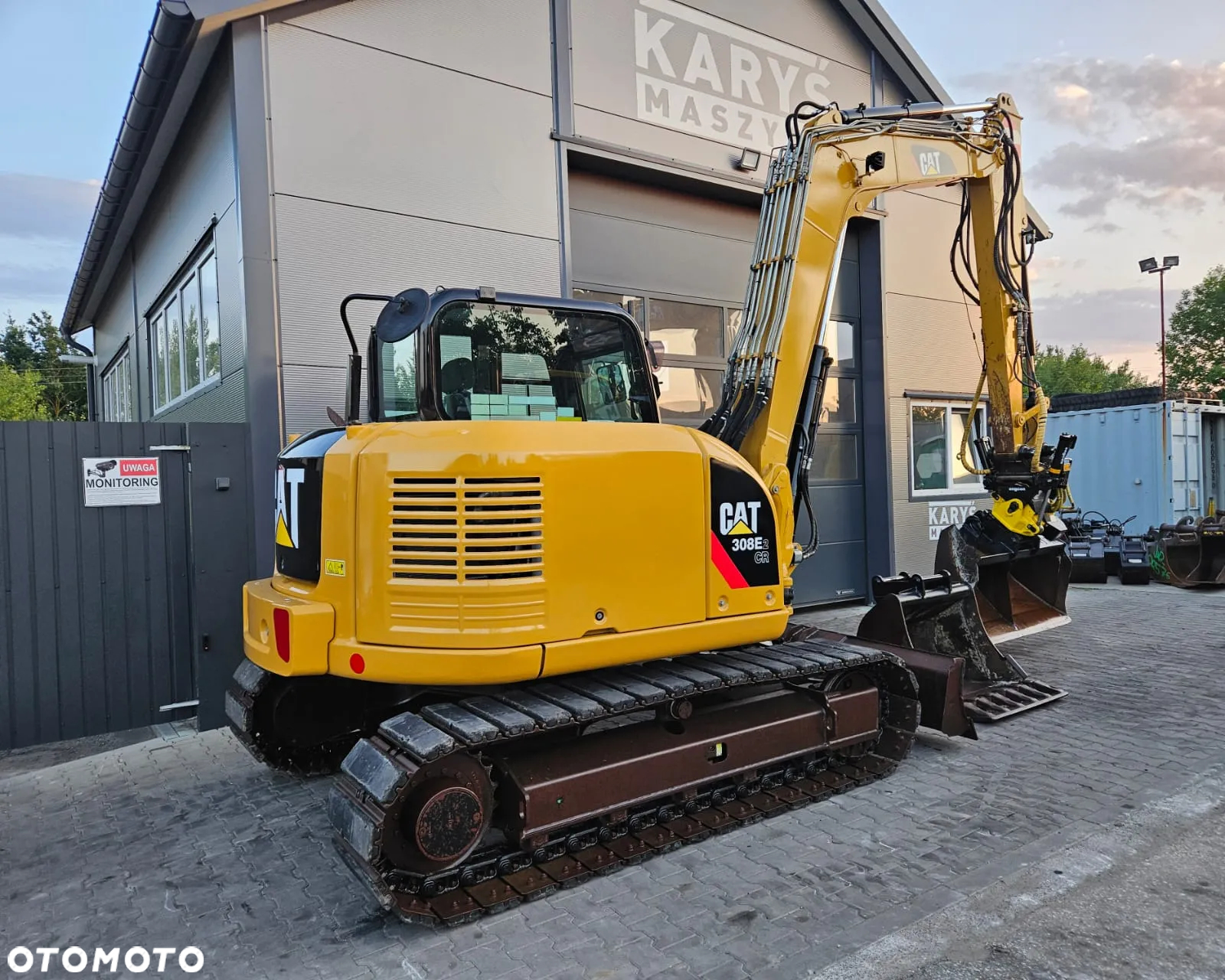 Caterpillar MINIKOPARKA CAT CATERPILLAR 308E2 CR 308 E2 307 309 2013R. ROTOTILT - 2