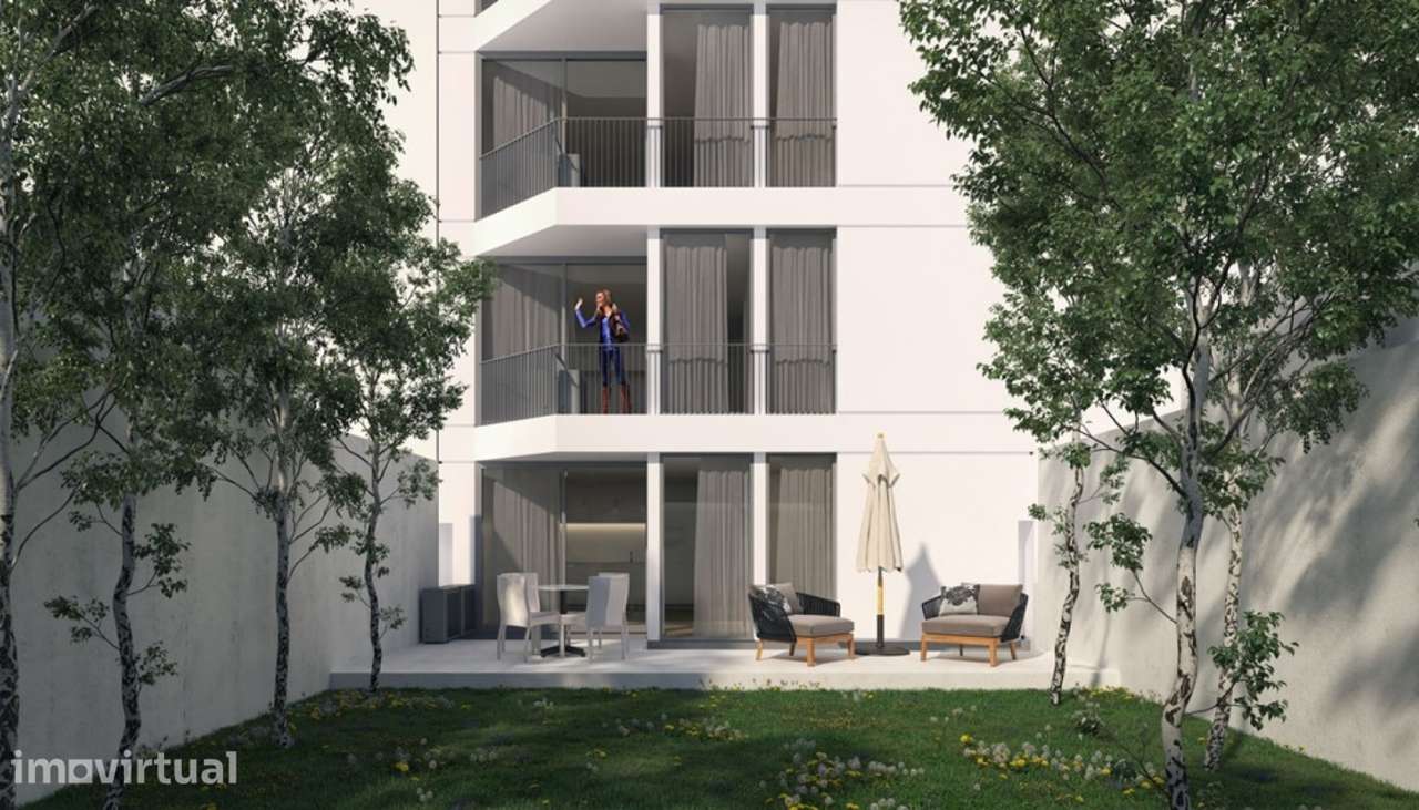 Apartamento T1 com terraço, em construção, Serpa Pinto, Matosinhos - Grande imagem: 5/7