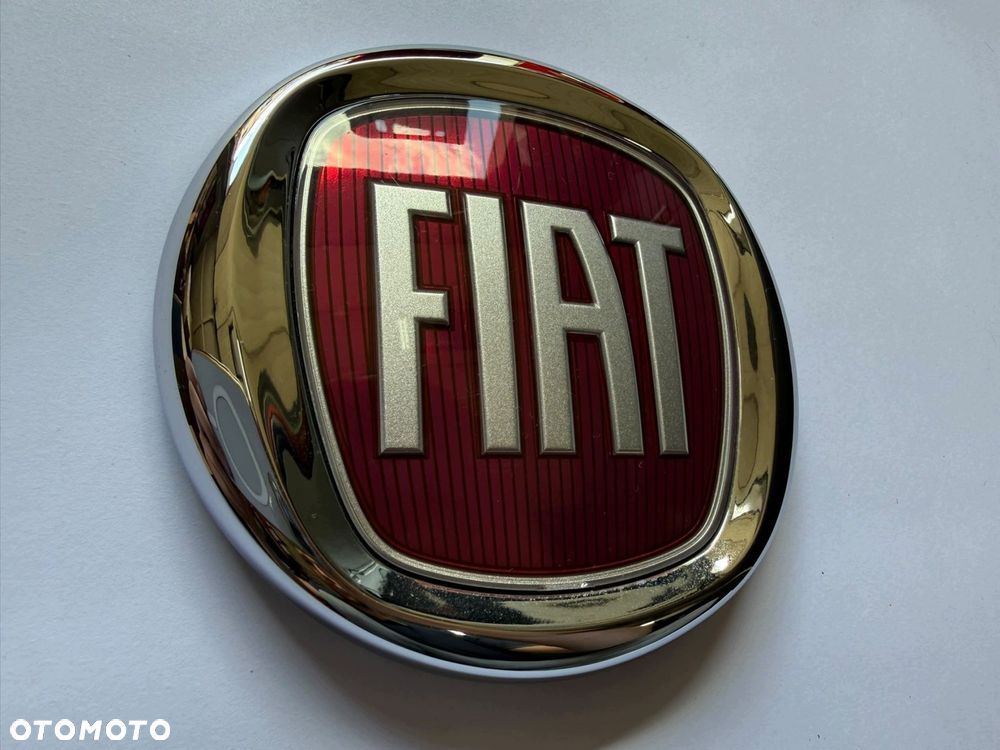 logo znaczek emblemat fiat 12 cm 120 mm tył przód ducato scudo doblo nowy - 1