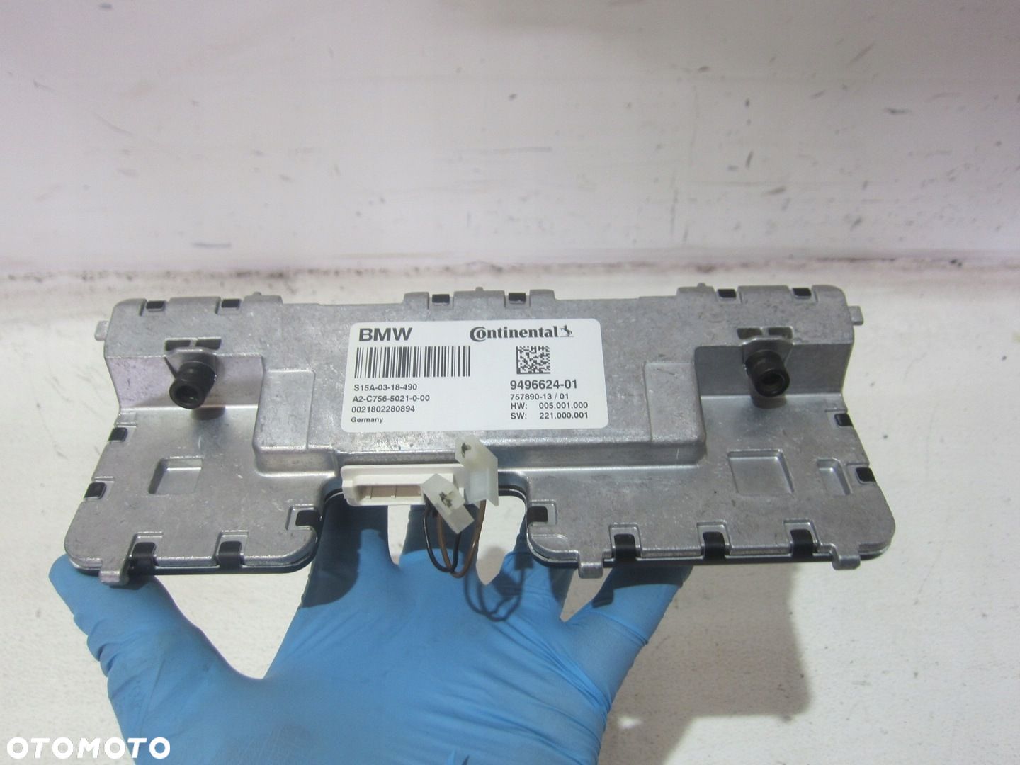 BMW X3 G01 G30 G02 MODUŁ STEROWNIK KAMERY KAFAS 9108202 9496624 6659496624 - 1