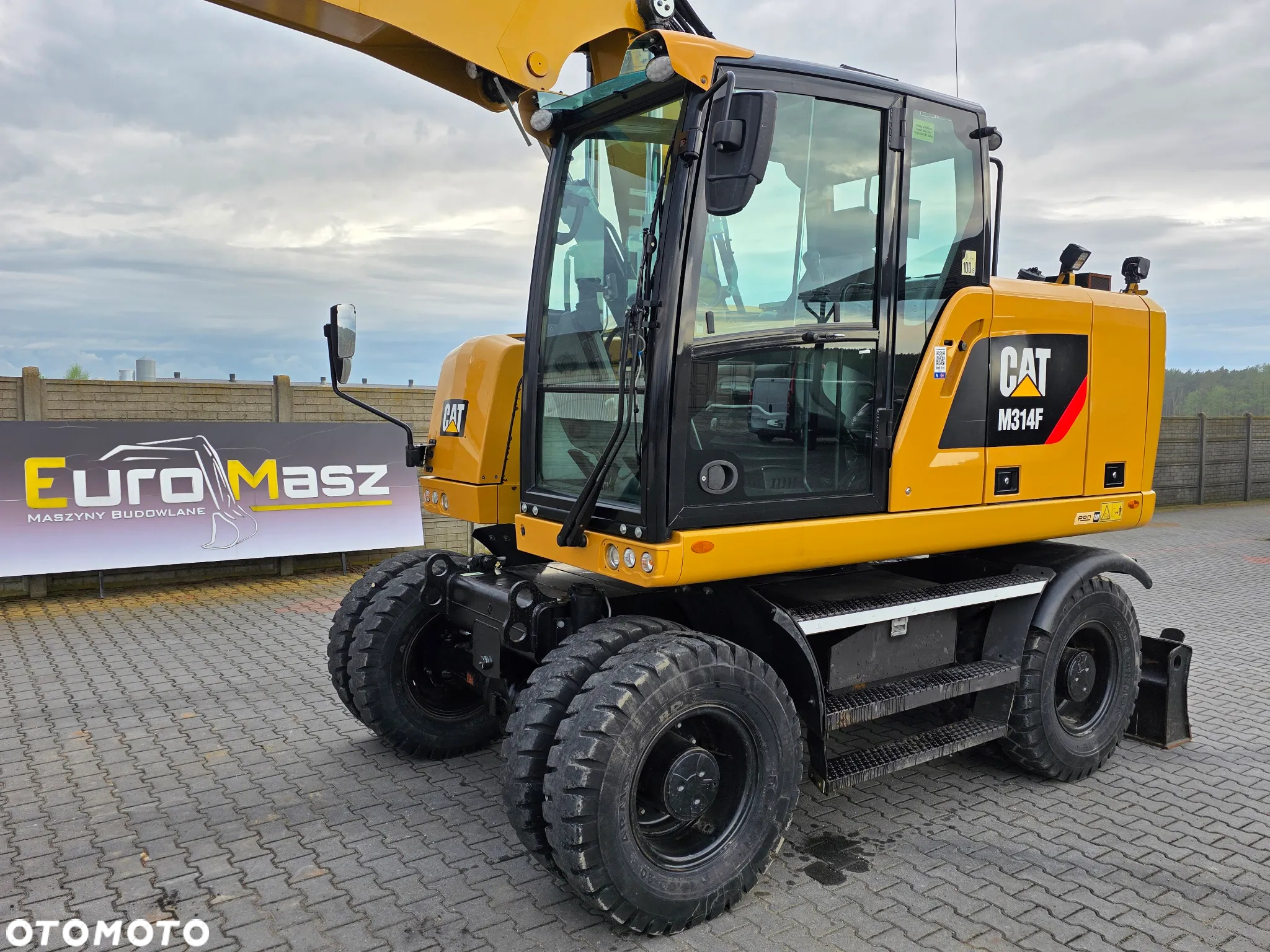 Caterpillar M314F, 2016 ROK, GŁOWICA ROTOTILT, 4400 MTH - 11