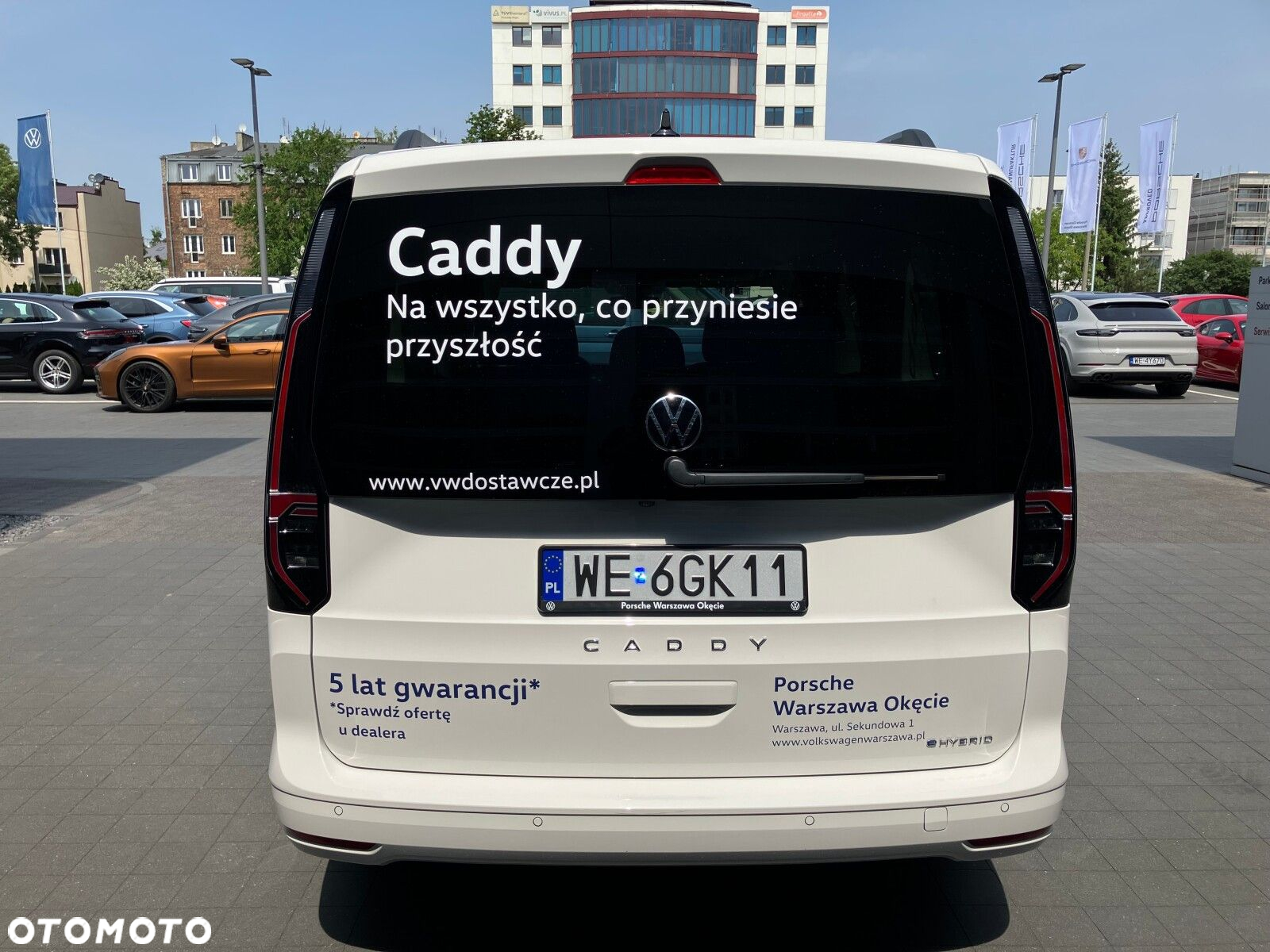 Volkswagen Caddy Caddy  silnik: 2,0 l TDI EU6 SCR  75 kW skrzynia biegów: manualna 6 -biegowa rozstaw osi: 2755 mm - 12