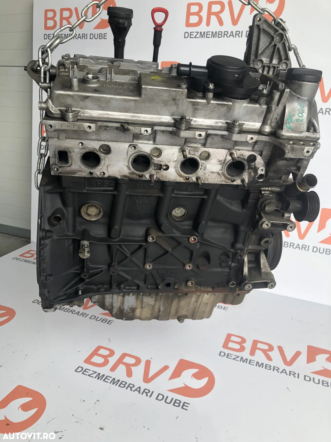 Motor complet fara accesorii pentru Mercedes Vito W638 2,2 motorizare Euro 2 - 5