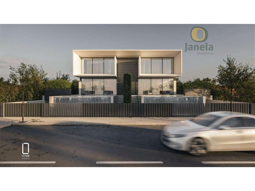 Luxuosa Moradia Moderma, com piscina e garagem, em Gambelas - Grande imagem: 2/10