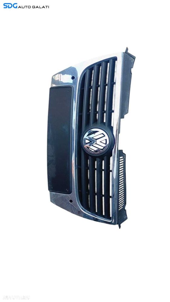 Grila Centrala cu Emblema Sigla de pe Bara Spoiler Fata Volkswagen Passat B6 2005 - 2010 Cod 3C0853651AD 3C0853651AF [M7991] - 2