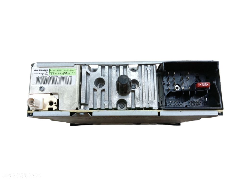 RADIO CITROEN C5 III (2008-2010) 2.0 HDI 140KM 966639377701 - 5