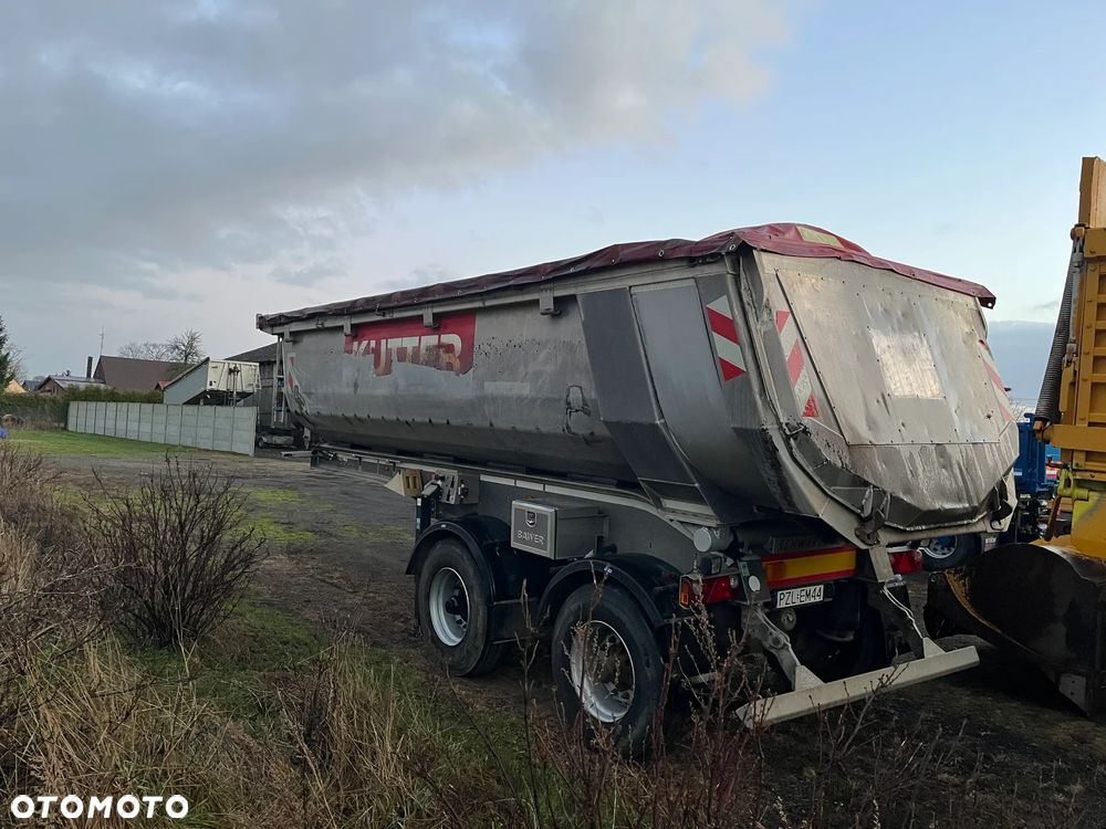 Schwarzmuller K-Serie rynna 4500kg 2 osie Hardox 38t DMC naczepa wywrotka - 6