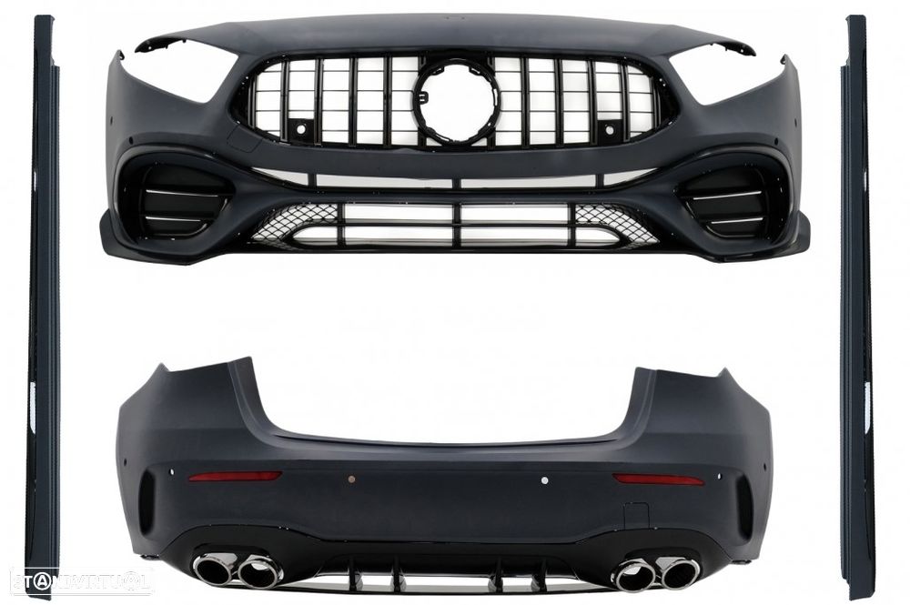 Body Kit Mercedes A W177 (2018 a 2022 ) Look A45 AMG - 1