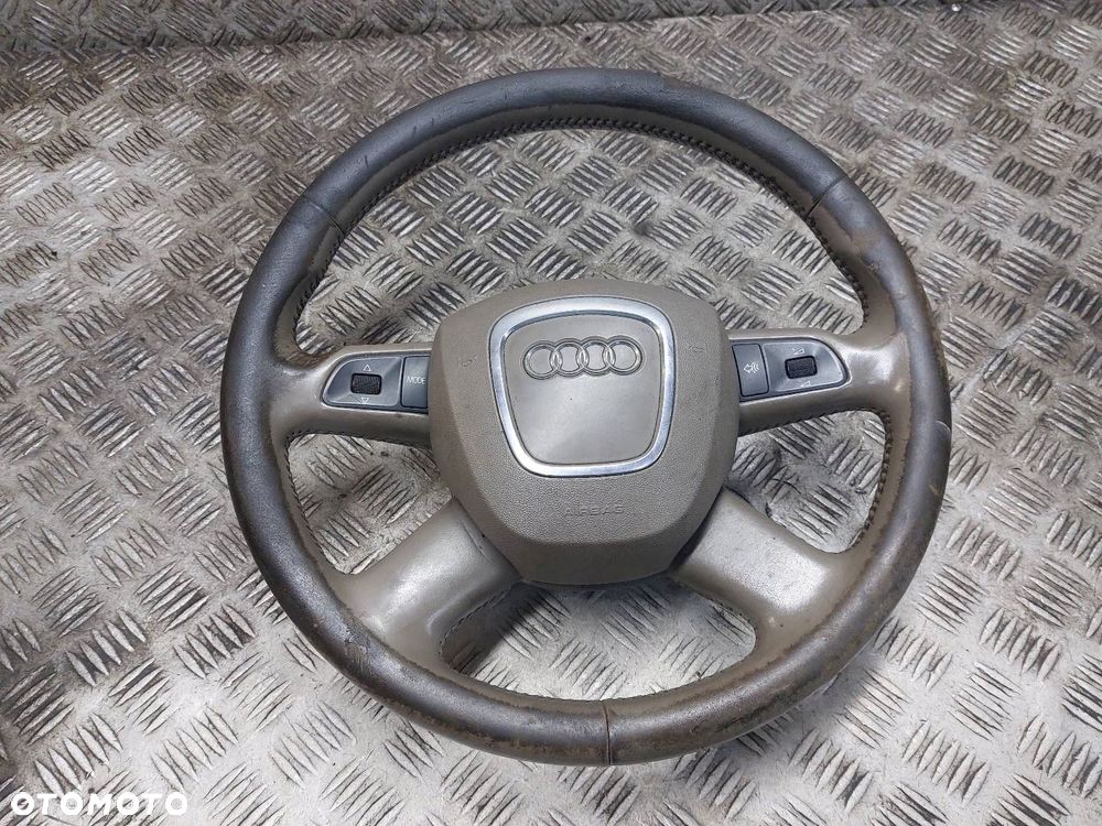 KIEROWNICA GRZANA + PODUSZKA AUDI A8 D3 4F0419091AH 4E0880201BL - 2