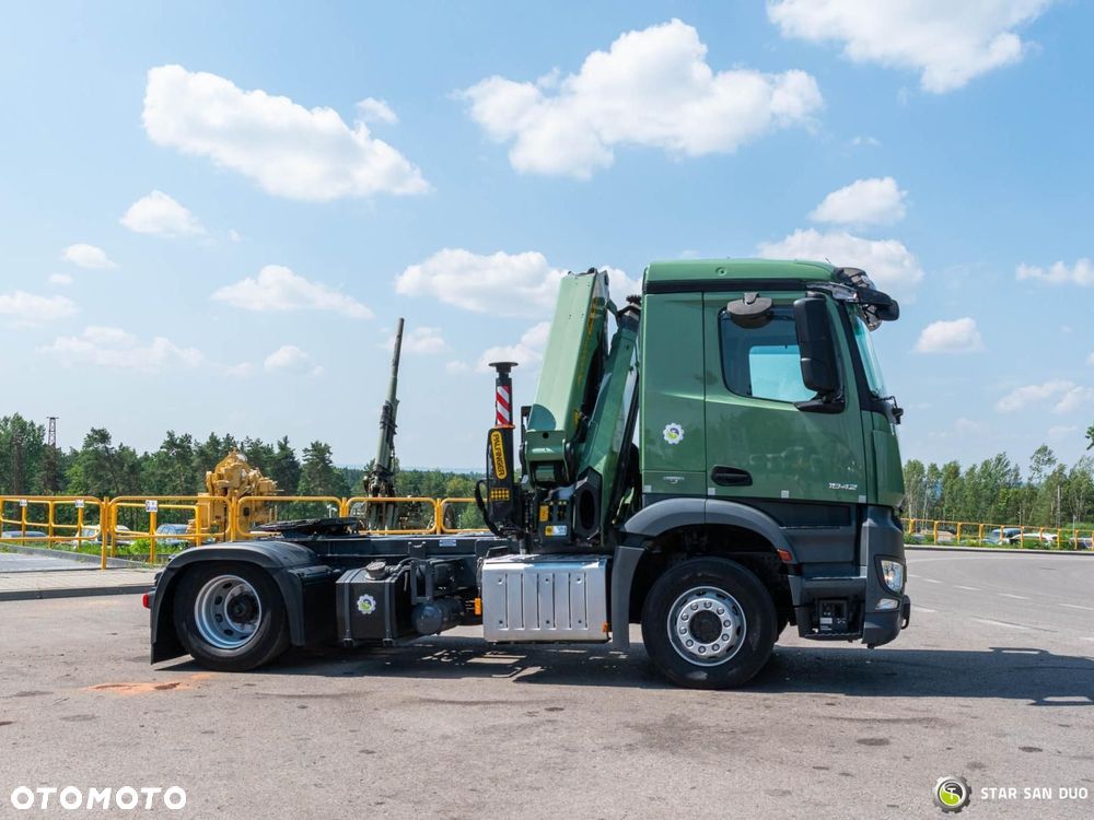 Mercedes-Benz AROCS 1842 4x2 PALFINGER PK 20001 HDS Żuraw Siodło - 10
