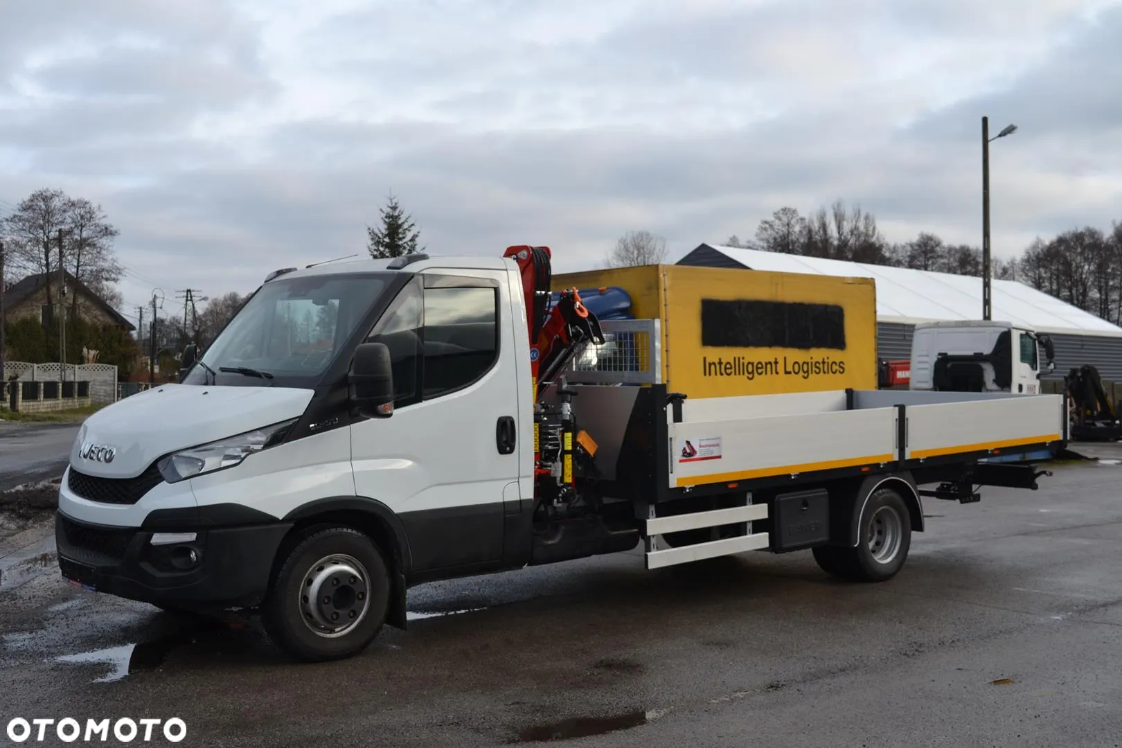 Iveco DAILY 72-180 Nowy żuraw HDS Fassi F40 HC 43A2 F50 Nowa skrzynia ładunkowa 72C18 70C18 65C - 2