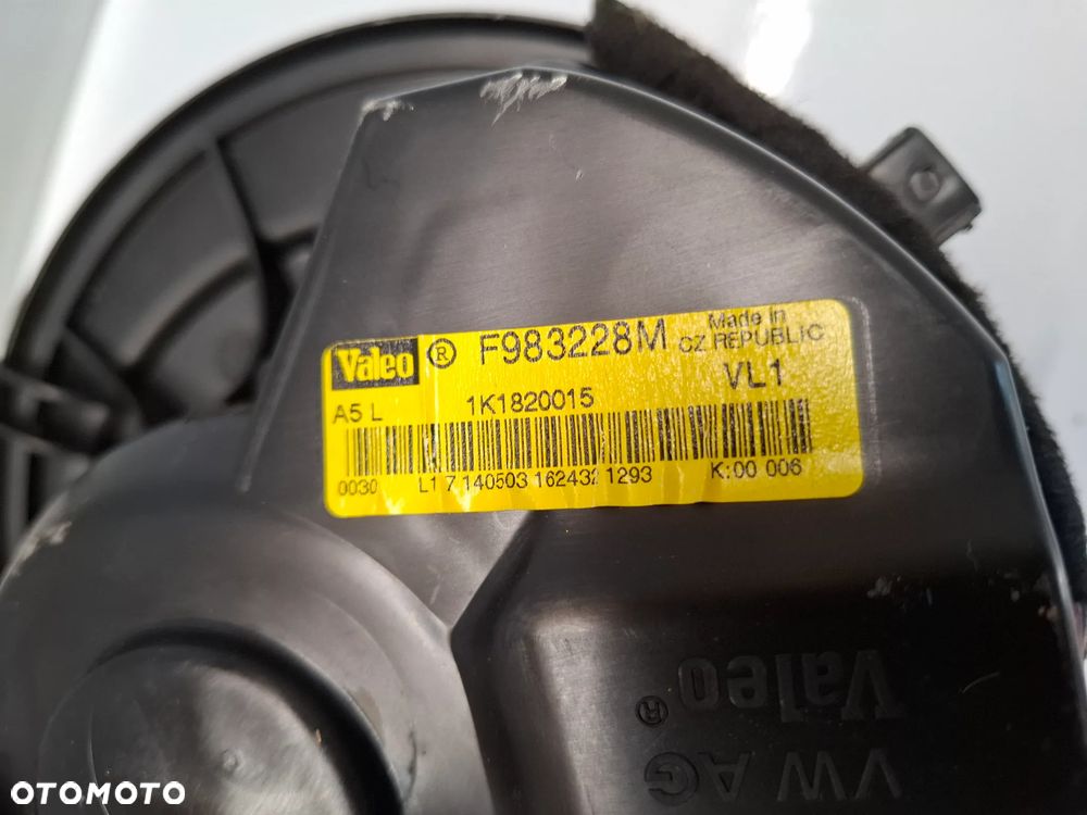 WENTYLATOR NAGRZEWNICY AUDI A3 8P VW GOLF V TOURAN CADDY ALTEA OCTAVIA II SLASK WYSYLKA - 2