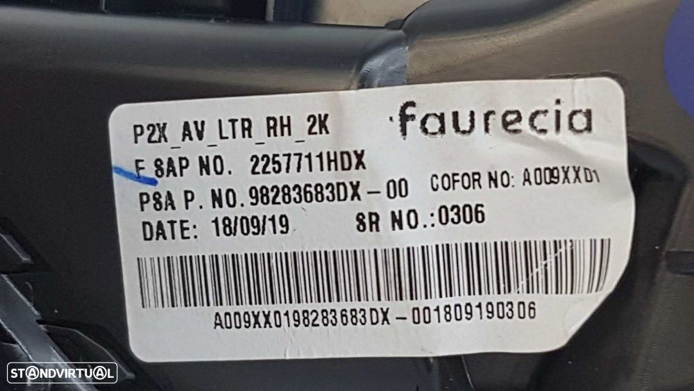 AERADOR FRENTE DIREITO PEUGEOT 208 (P2) ACTIVE - 4