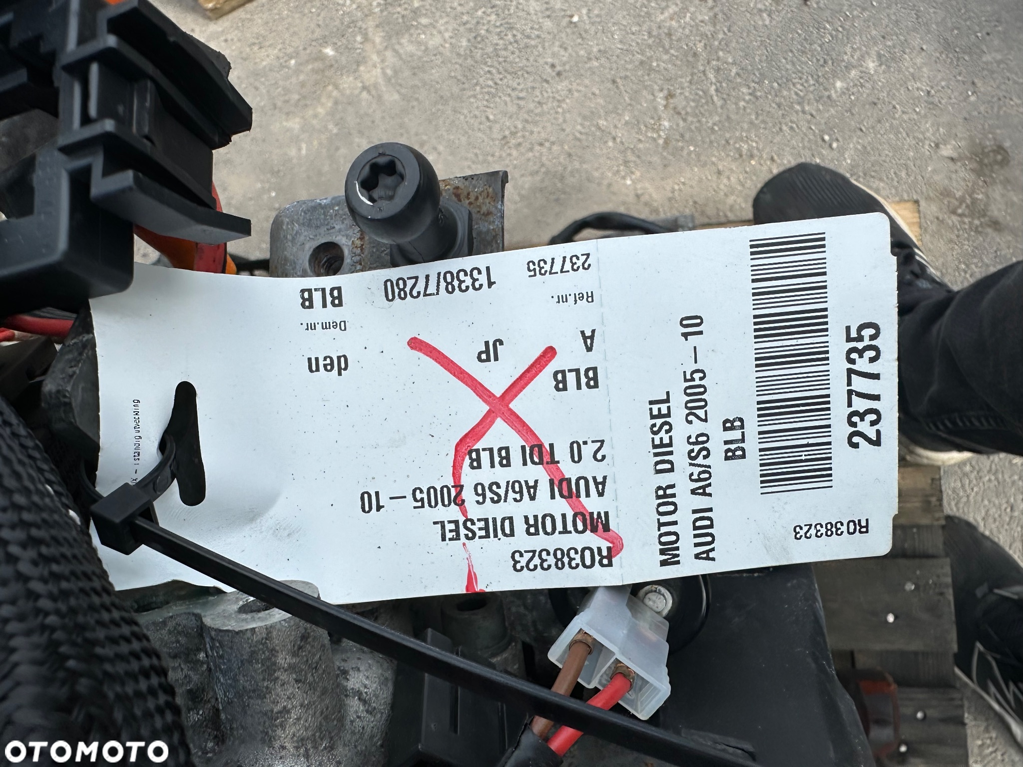 SILNIK KOMPLETNY 2.0 TDI BLB 140 000KM. - 8