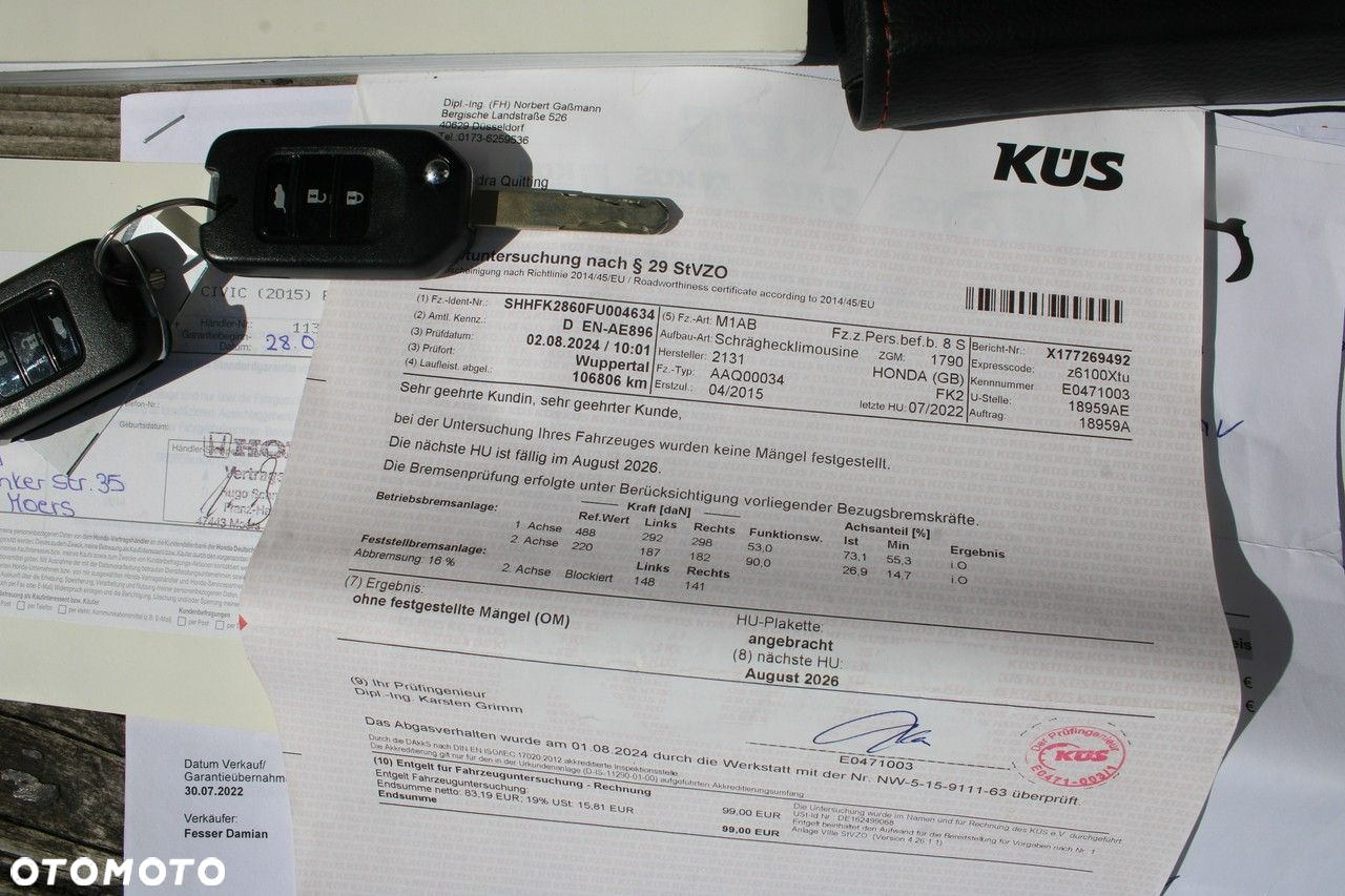 Honda Civic 1.8 Elegance - 30