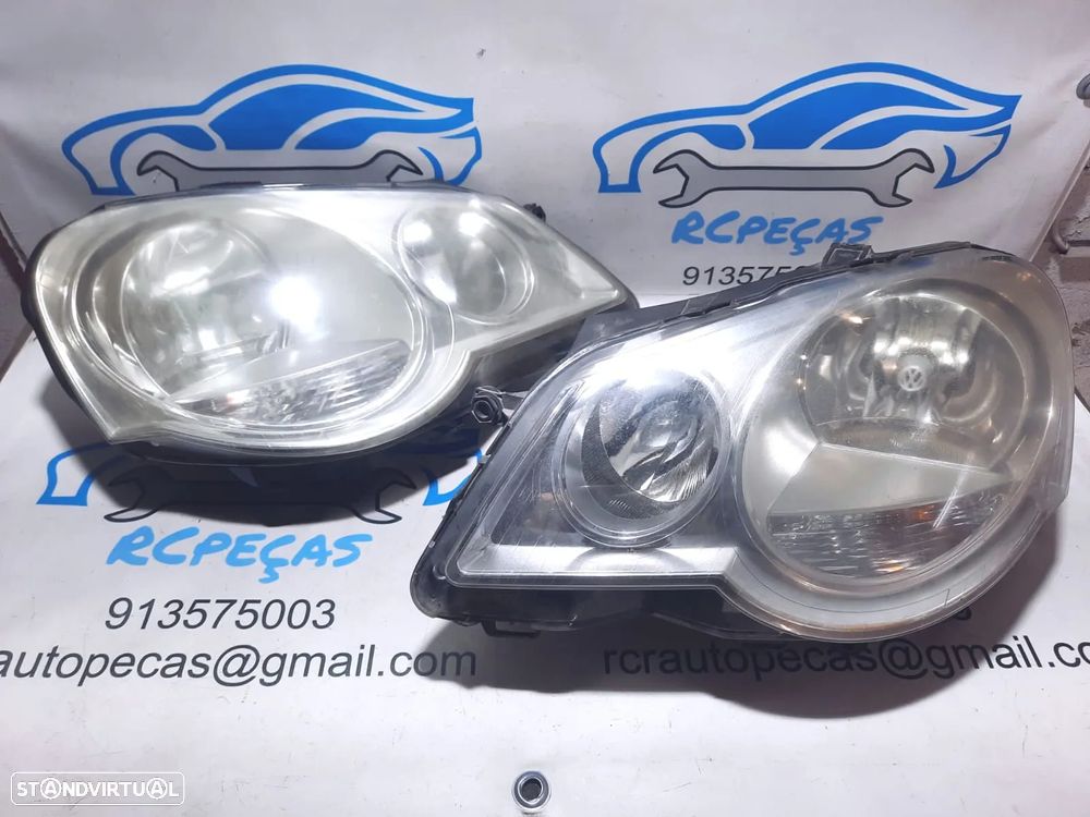 OTICA OTICAS OPTICA OPTICAS FAROL FAROIS VW VOLKSWAGEN POLO 9N 9A 6Q1941008AR - 1