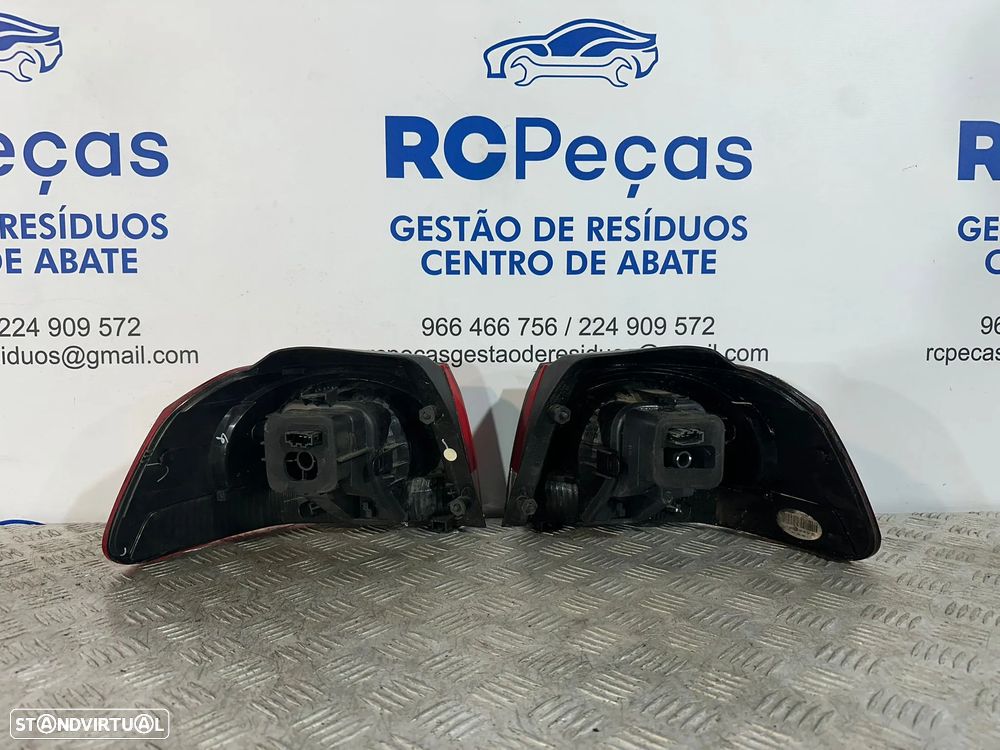 .Conjunto Farolins Tras Traseiro Esquerdo Direito Original Volkswagen VW Golf 6 Mk6 5k0945096E 5k0945095E 2008 - 2013 - 4