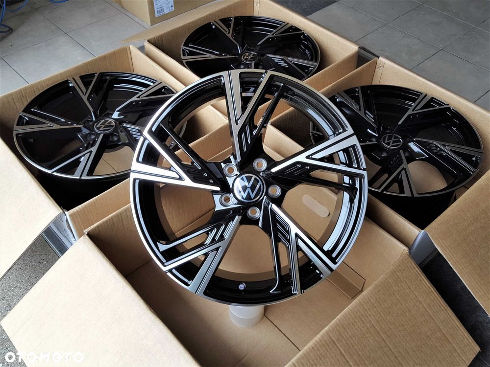 Alufelgi 18 5x112 VW Golf Passat Tiguan Jetta Touran Caddy T-Roc Arteon Eos Nowe ! 749# - 2