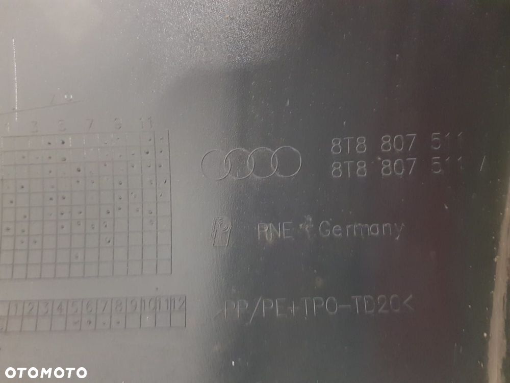 ŁADNY ZDERZAK DYFUZOR TYLNY AUDI A5 8T SPORTBACK I 1 4x PDC LIFT 12-16 8T8807511A - 10