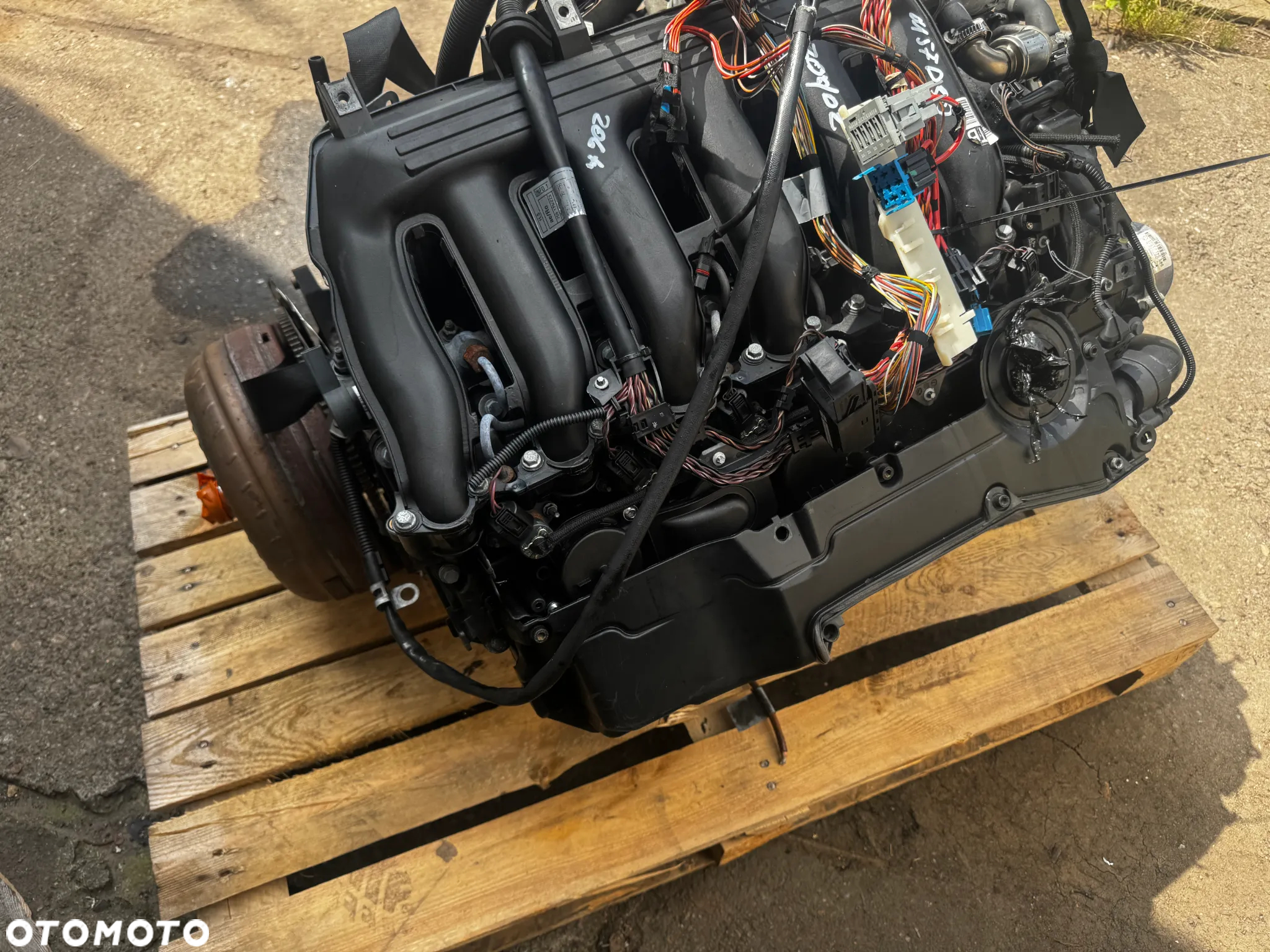 silnik m57d30 306d2 bmw e60 e90 kompletny 206 tys - 8