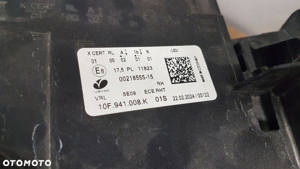 LAMPA PRZÓD PRAWA SEAT CUPRA BORN FULL LED 10F941008K - 6