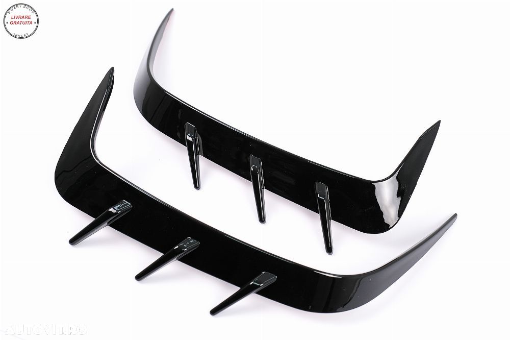 Prelungiri Extensii Bara Spate BMW Seria 4 G22 (2020+) Negru Lucios- livrare gratuita - 4
