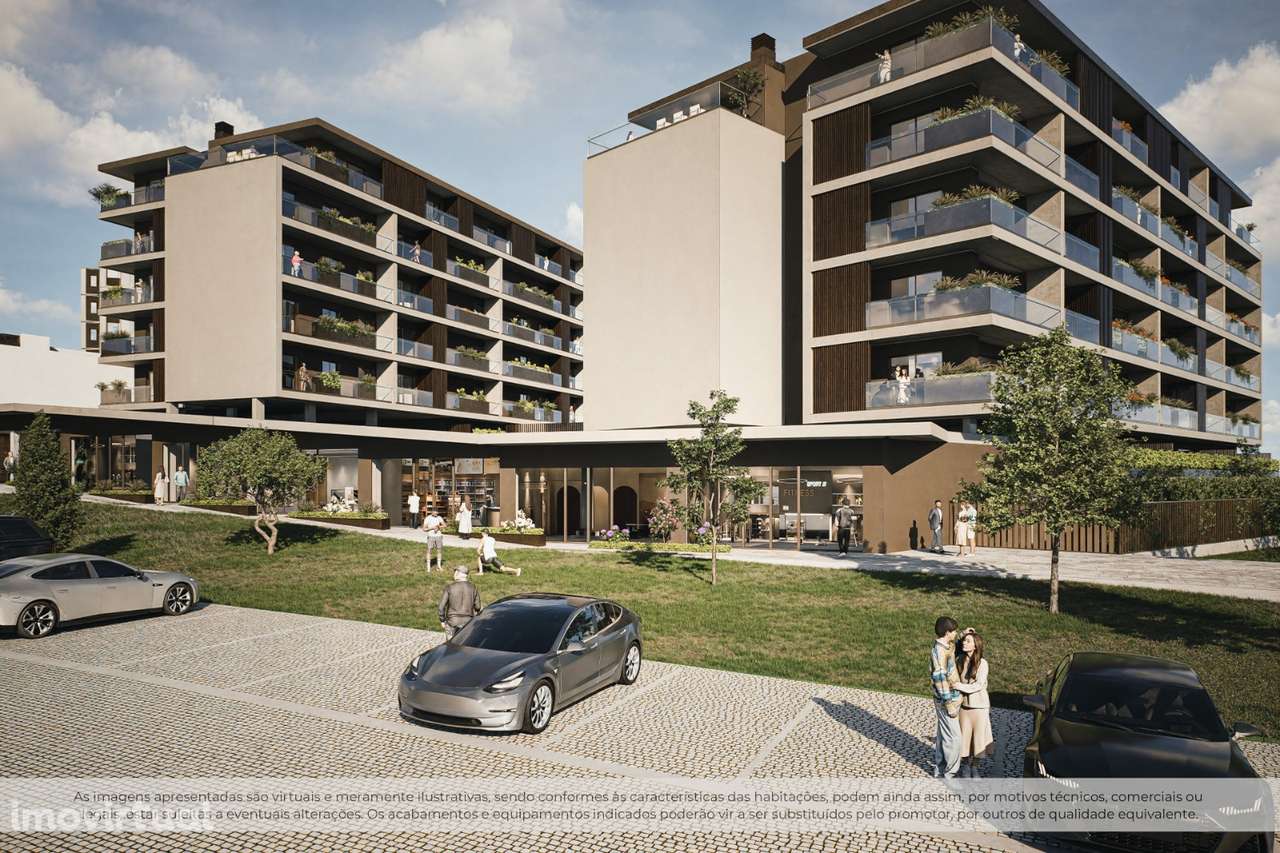 T4 Novo c/ Varanda e Lugar de Garagem na Trofa - Grande imagem: 4/51