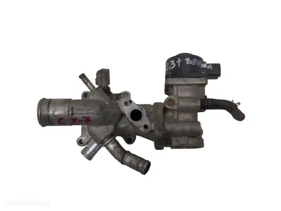 MAZDA CX-7 2.3 T OBUDOWA TERMOSTATU ZAWÓR EGR - 1