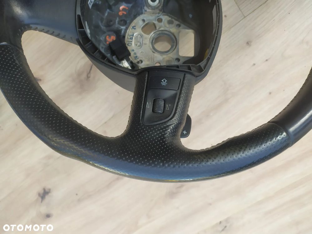 AUDI A6 C6 A8 D3 LIFT Q7 KIEROWNICA TRÓJRAMIENNA CZARNA SOUL ŁOPATKI - 10