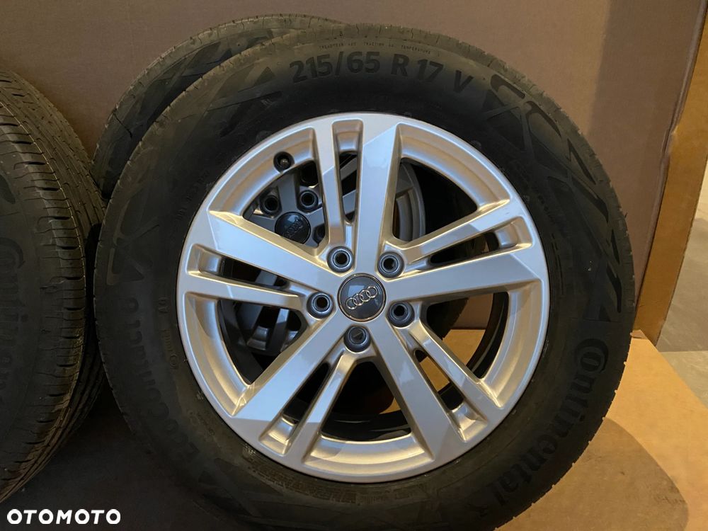 Koła 17 cali Audi Q3 83A Continental 215/65R17 2024 r. felgi 83A601025F 28k - 3