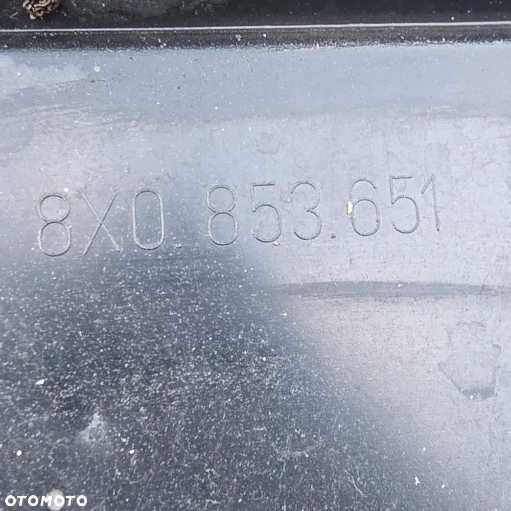 ZDERZAK PRZEDNI PRZÓD AUDI A1 8X0 8X0807437 8X0807436 8X0853651 2010-2014 - 12