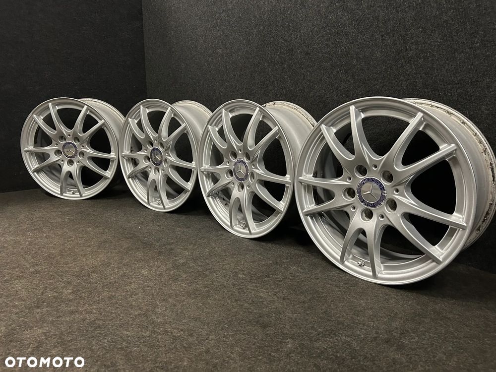 Alufelgi Mercedes A-Klasa W169, W176, B-Klasa W245, W246, Vito 16 cali 5x112 4szt. Ładne z czujnikami! - 1