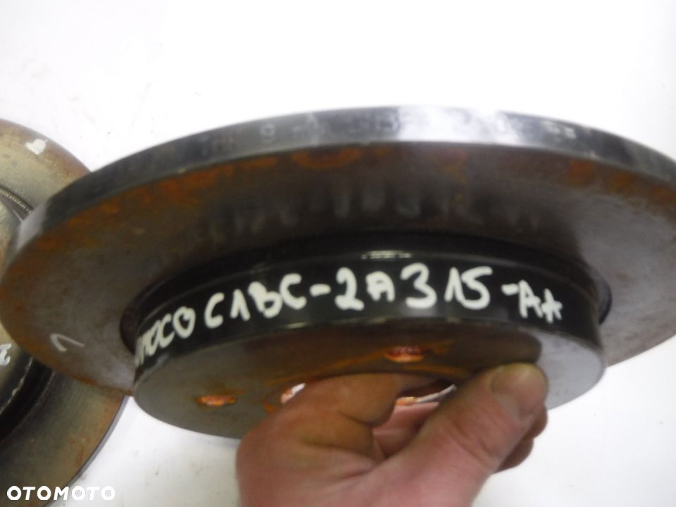 tarcze nowe oryginał hamulcowe tył scorpio fiesta mk6 mk7 focus mk1 fusion - 2