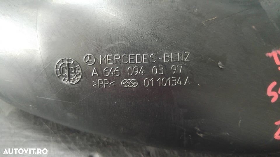 Tub aer 2.2 cdi mercedes c class w203 a6460940397 - 3