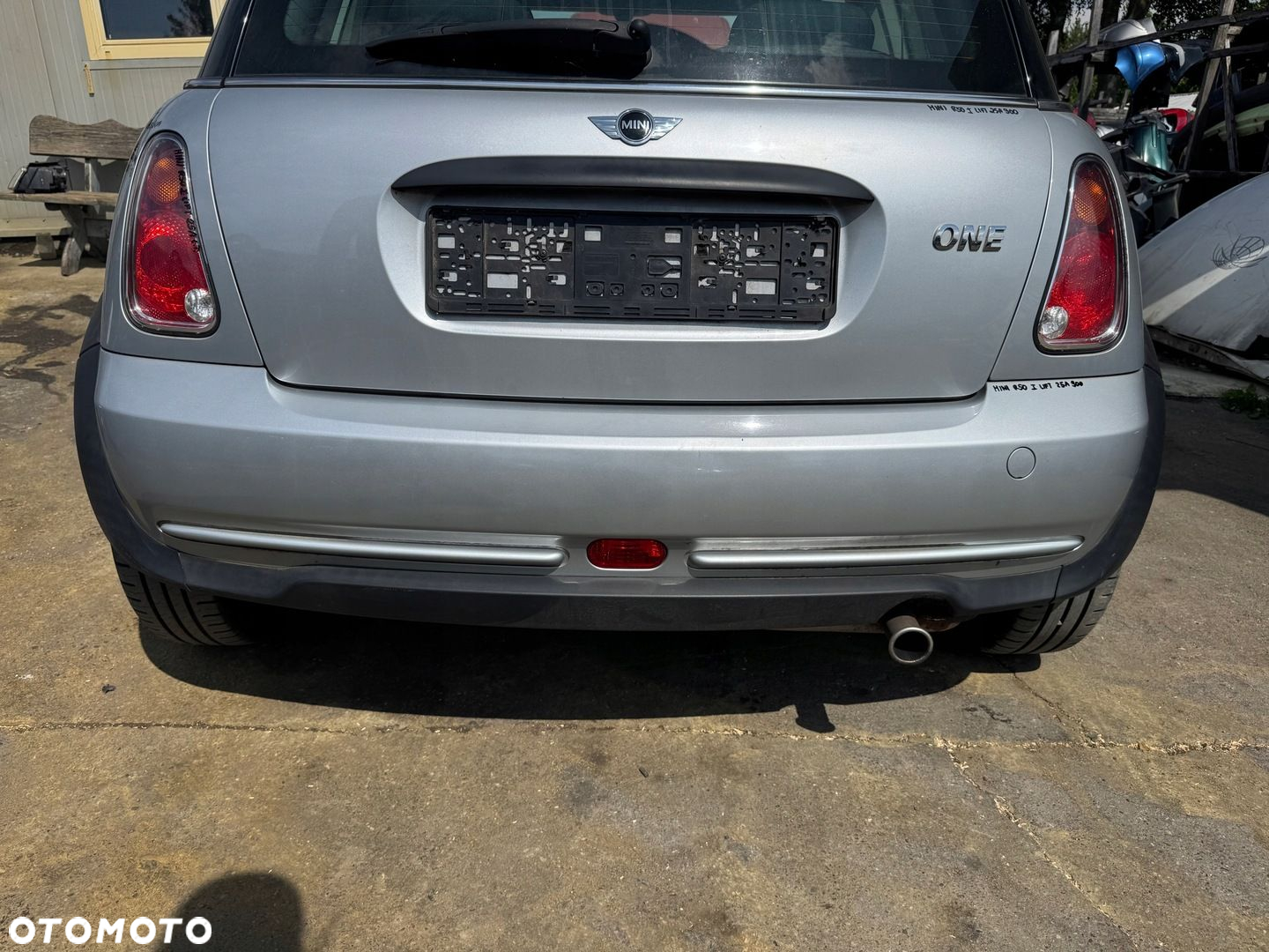 MINI COOPER R50 I LIFT ZDERZAK TYŁ TYLNY 900 - 2
